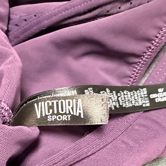 Victoria's Secret Purple and Gray Sports Bra - Picture 2 of 3